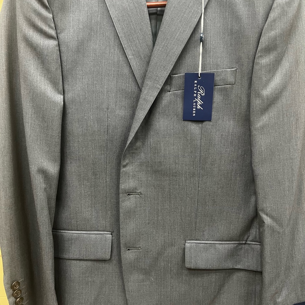 (NEW)Ralph Lauren Gray Men's Suit